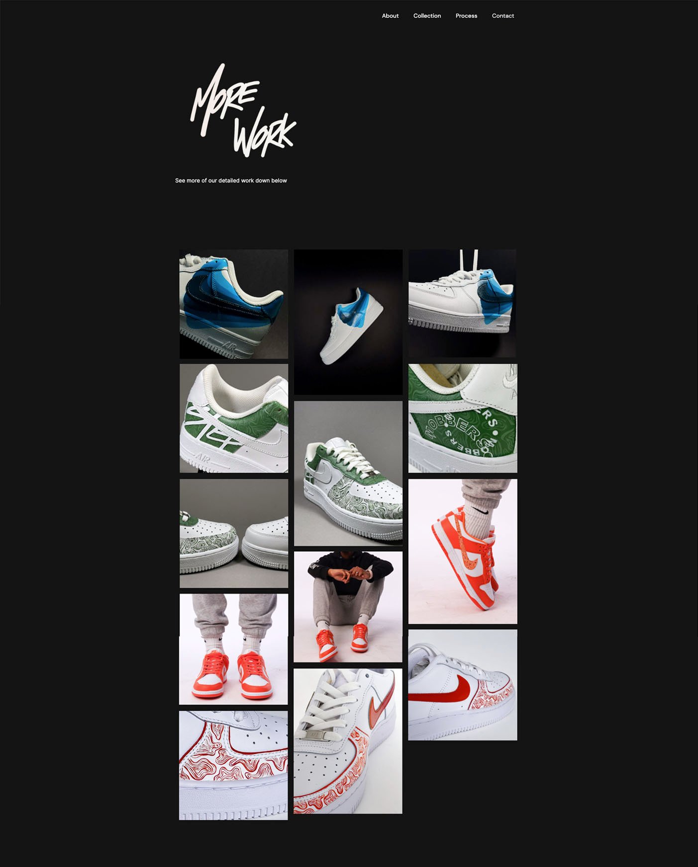 More work on a different page.