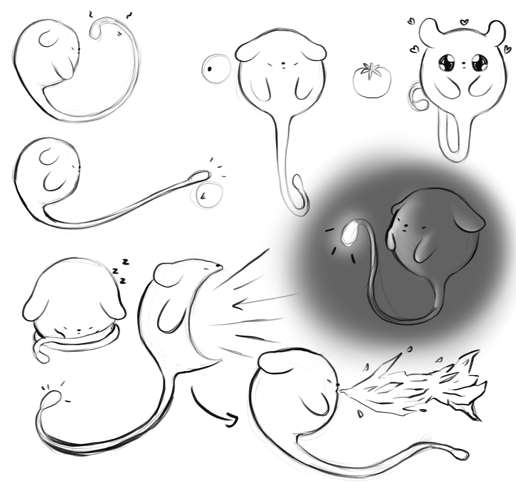 Game animation concept