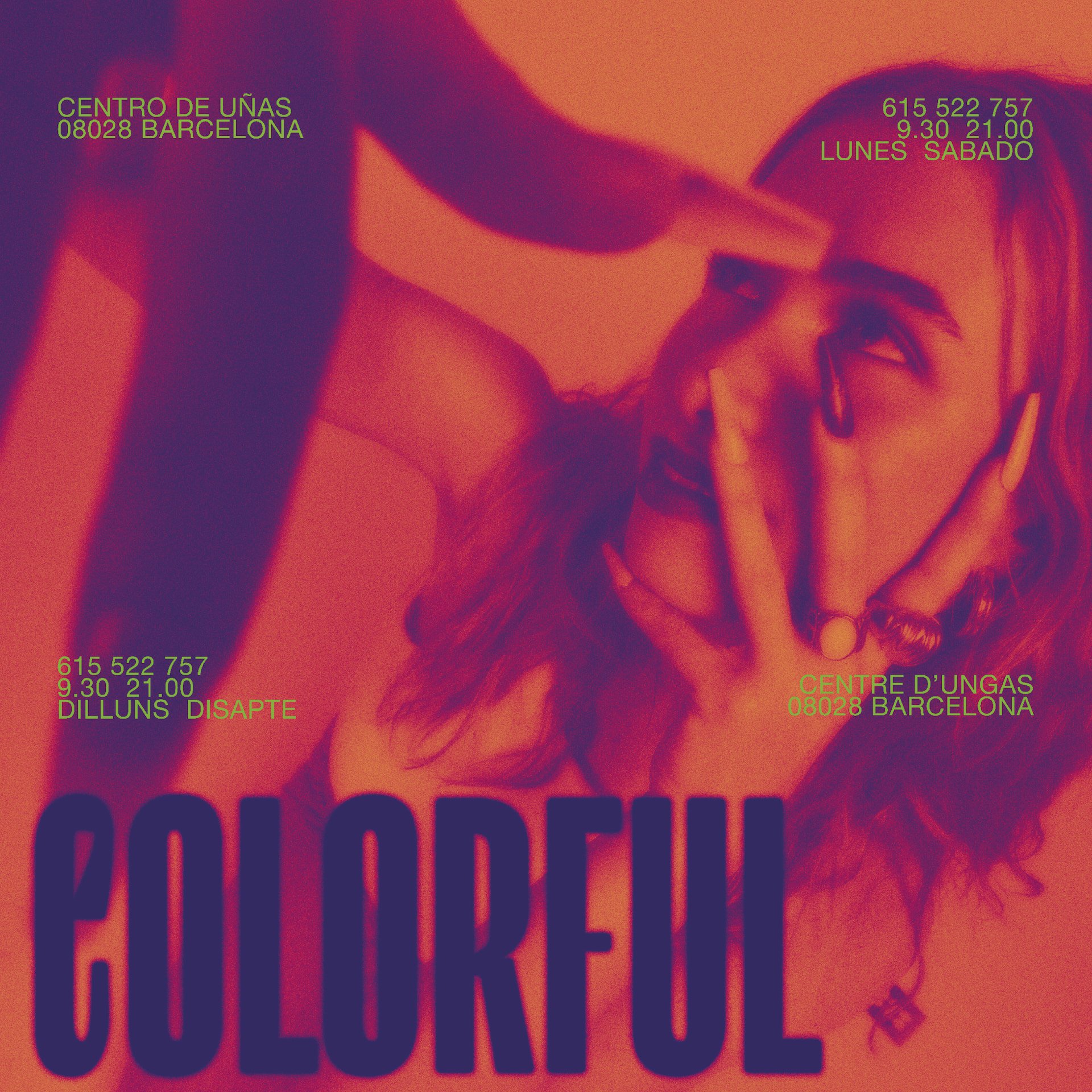 Colorful Centro de Uñas Re-Branding