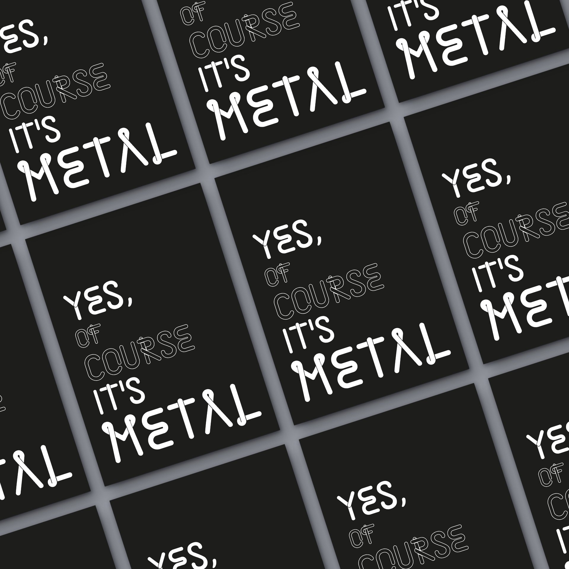 Metal Font