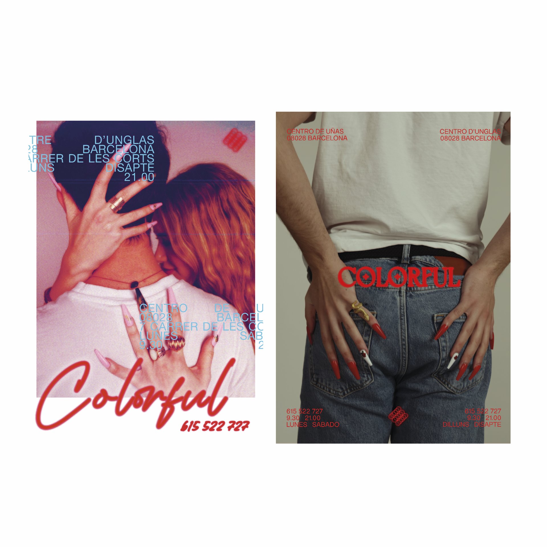 Colorful Centro de Uñas Re-Branding