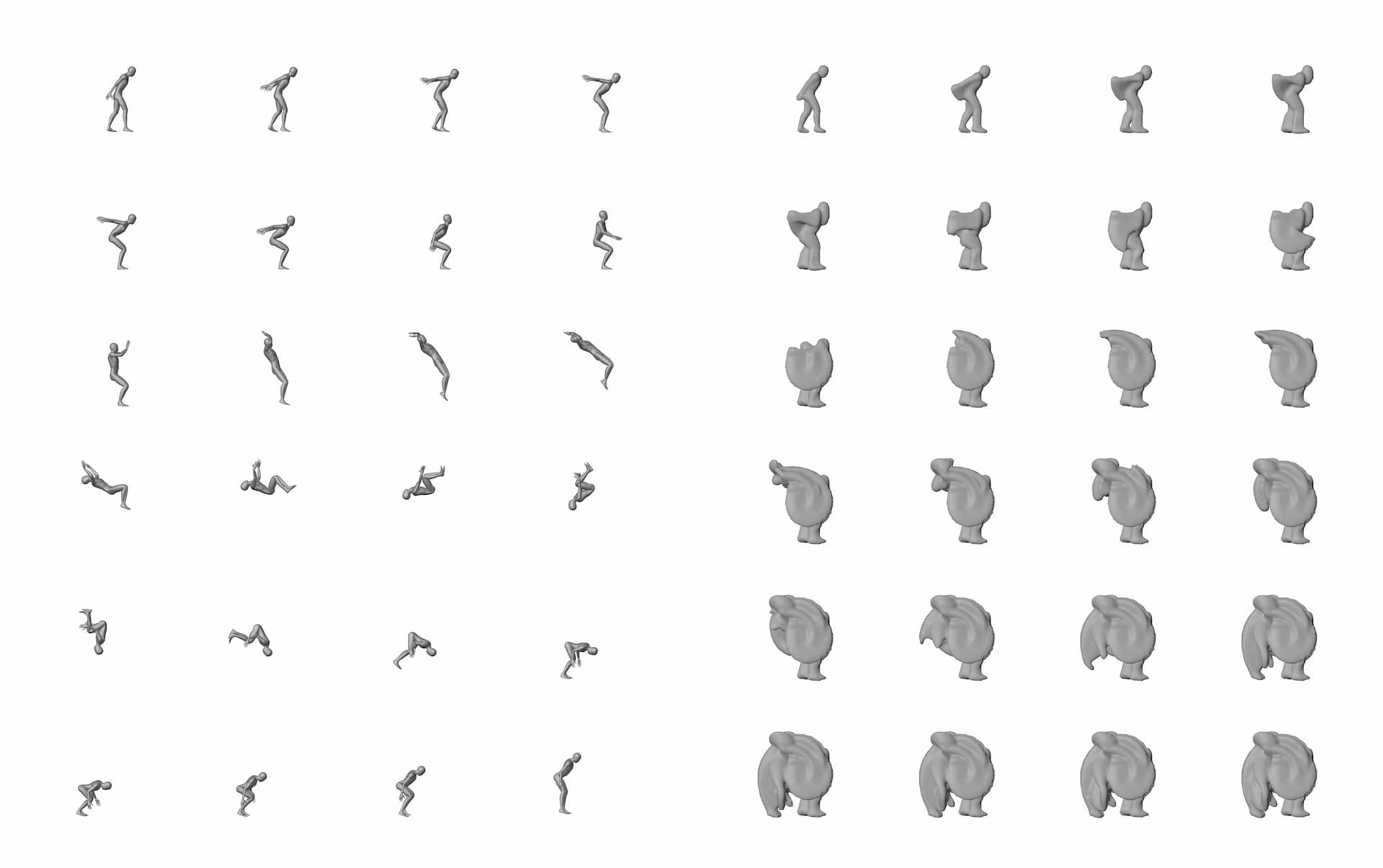 Sculptures of Motion