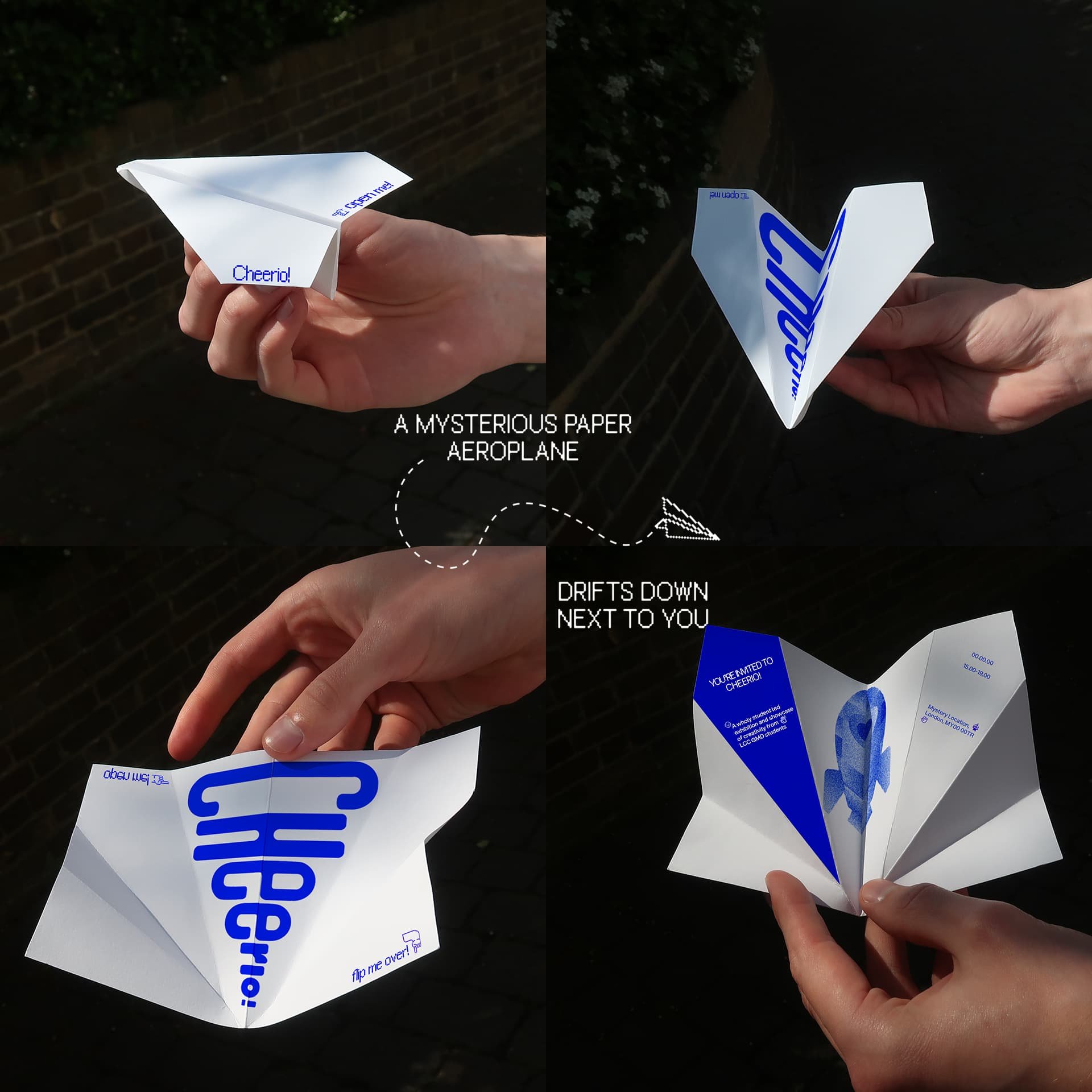 In-person invitation, to be thrown!