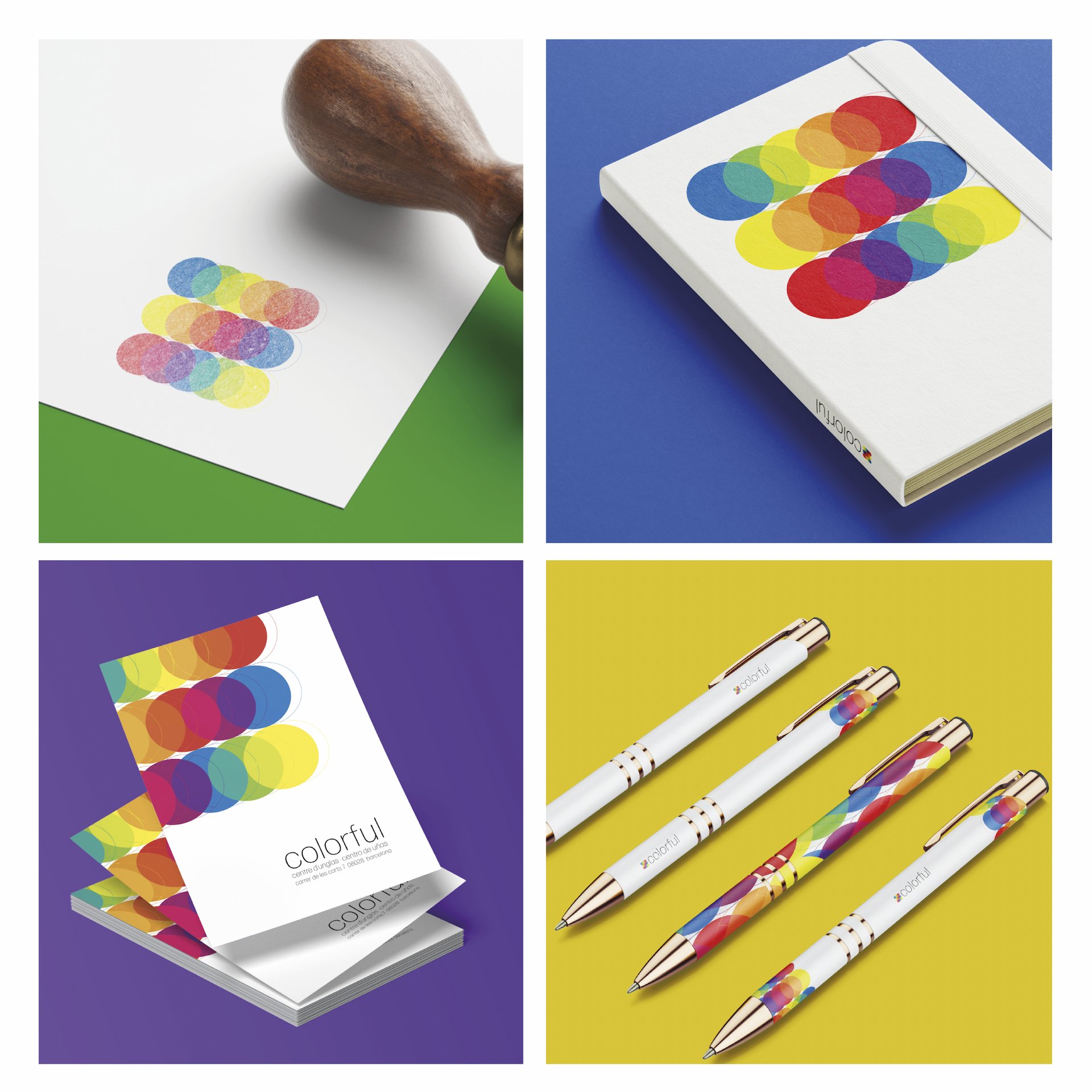 Colorful Centro de Uñas Re-Branding