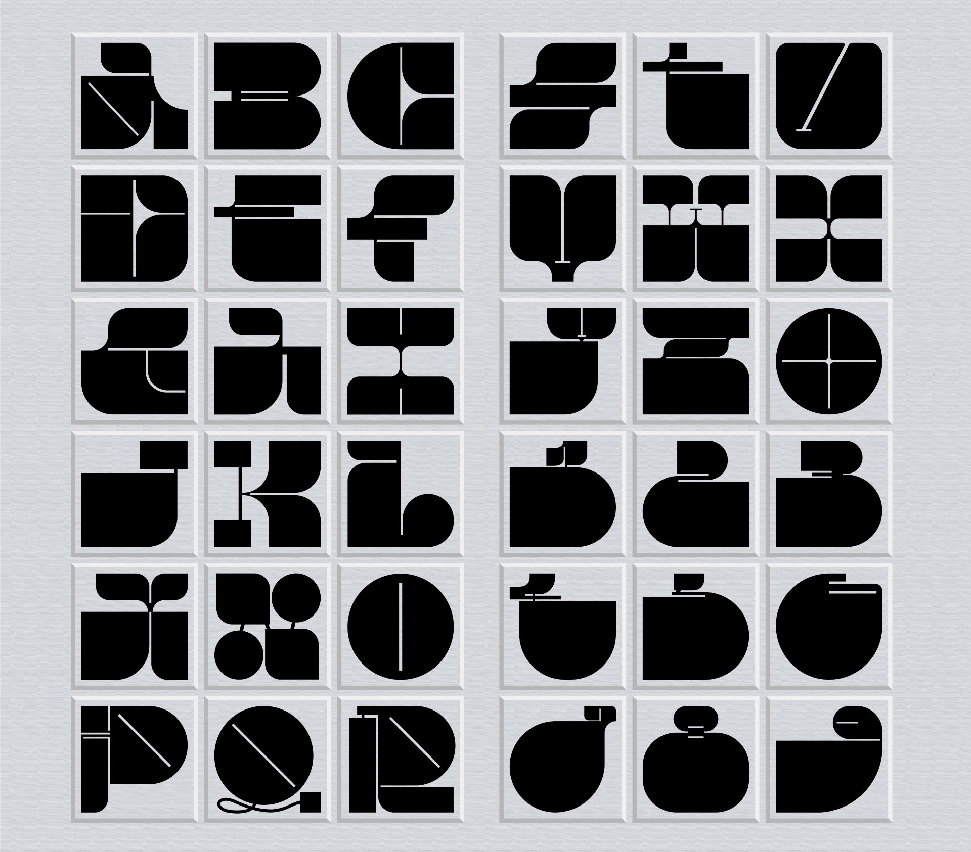 Space(/)less, Counter(/)less Typeface