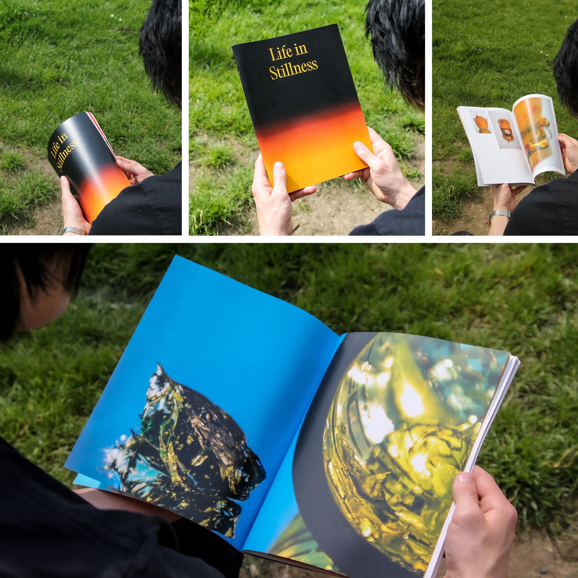 The printed Life in Stillness magazine
