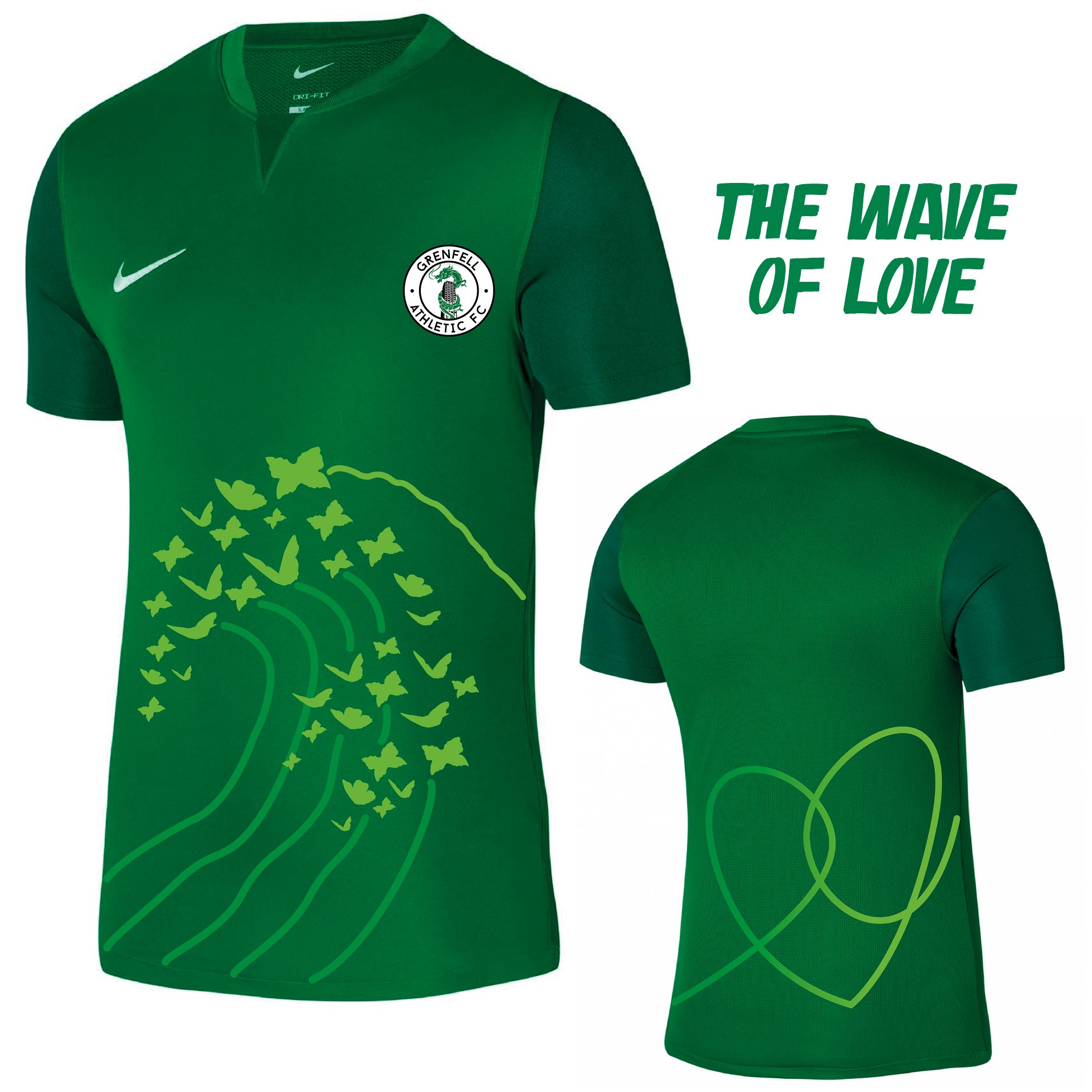 Grenfell Athletic FC X LCC: The Wave of Love
