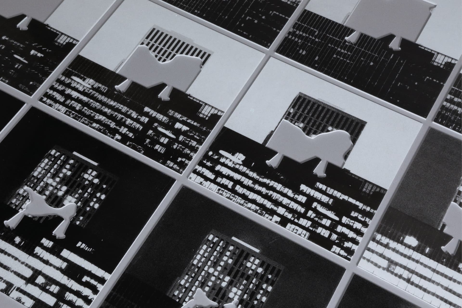 Interpolation images for each hour were printed on a 3mm acrylic sheet and laser cut to create depth within the stack and give a partial visualisation of all interpolation points simultaneously. 